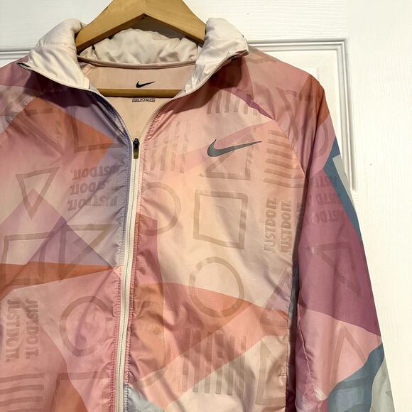 Nike Shield Flash Guava Ice Jacket Sz L - Picture 2 of 6